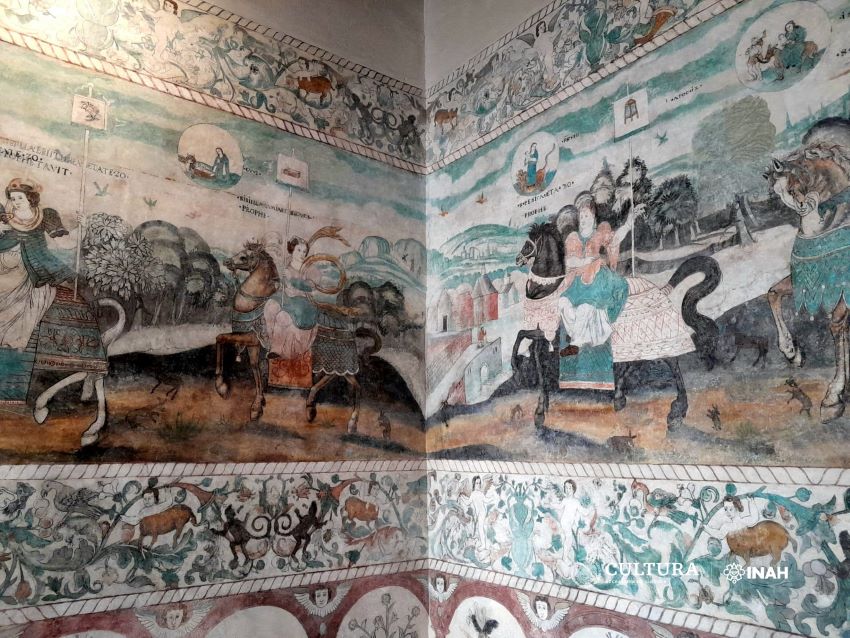 Mural at Casa del Dean Puebla