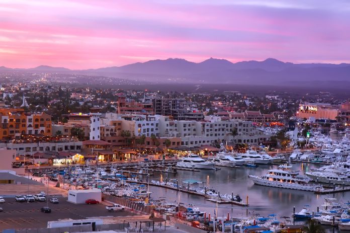Sunset over Cabo San Lucas